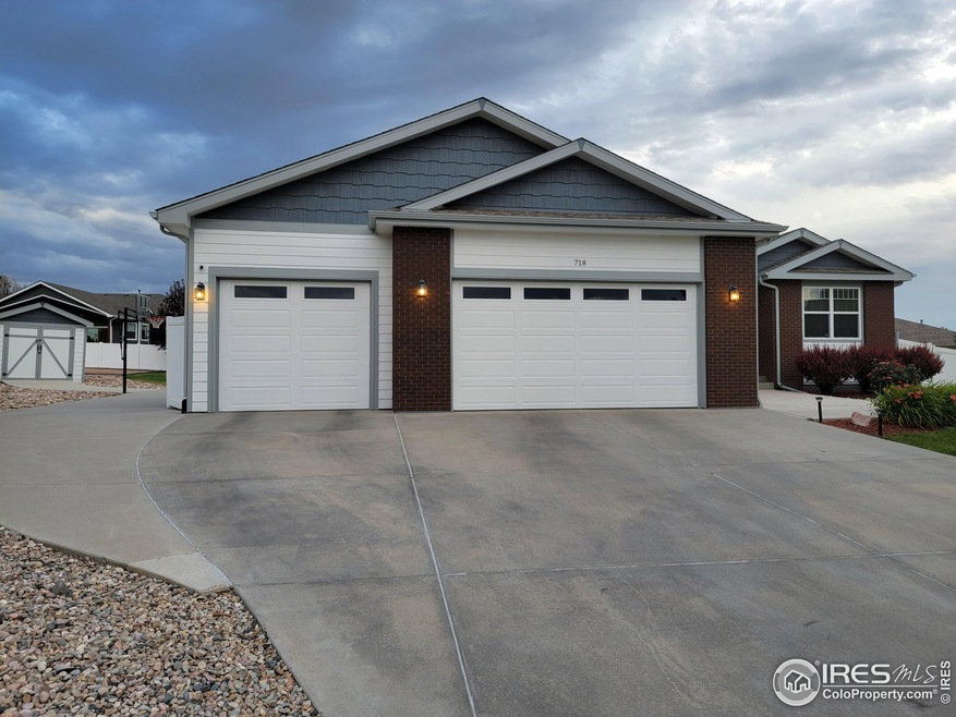 Welcome home. Front of home faces North.