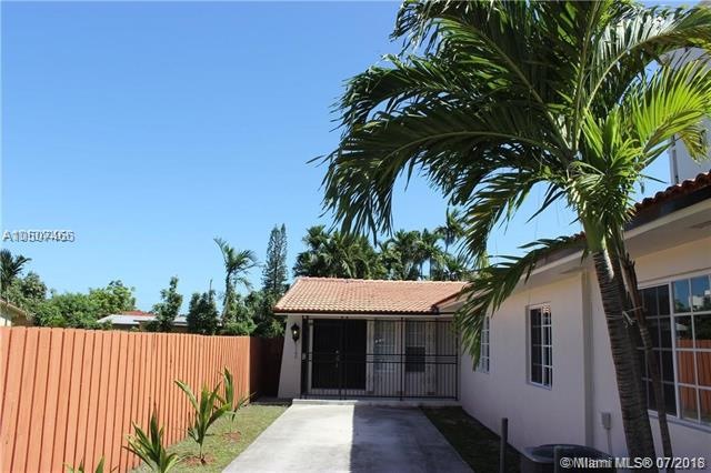 Driveway and front entrance to home.