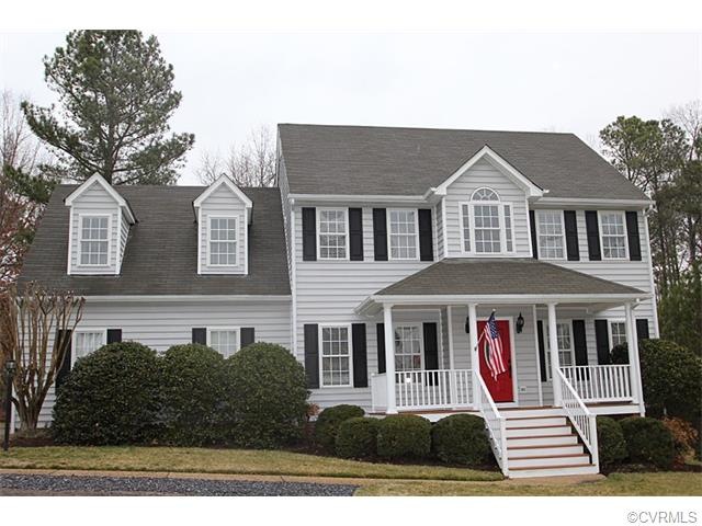 Gorgeous Exterior view of this two story colonial 