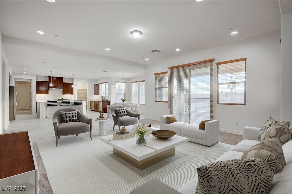 *Virtually Staged Kitchen / Living Room