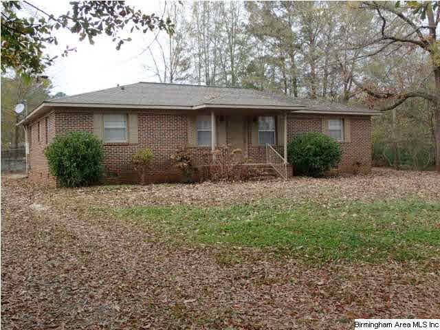 Brick exterior with low upkeep.