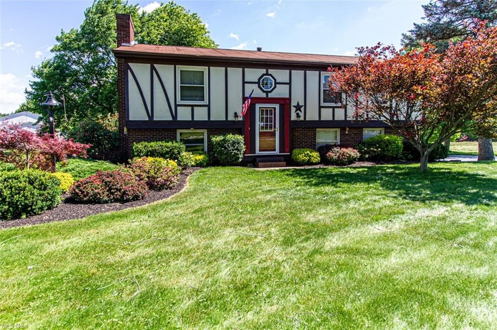 Beautiful front view of home