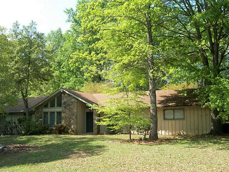 Exterior Front. All one level beautiful ranch home