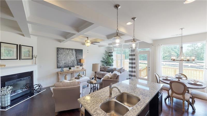 Kitchen & Family Room