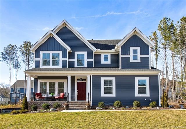 Exterior front of the home