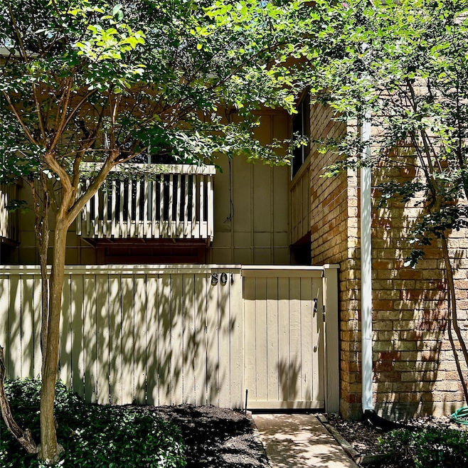 View of gate with fence