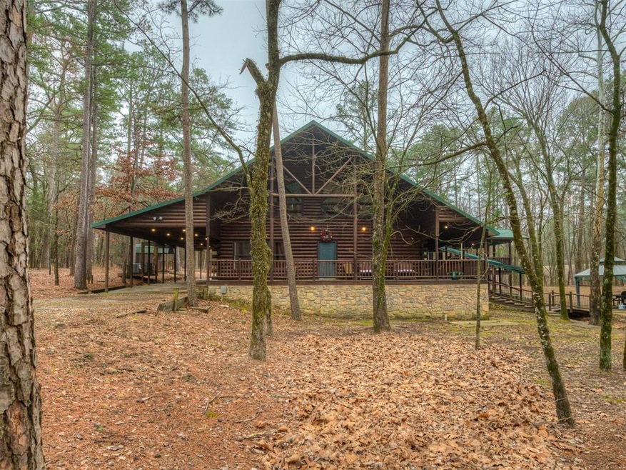 View of rear view of property