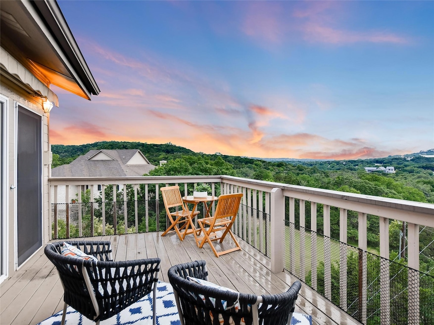 View of deck