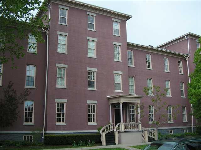 Exterior Front. Construction began on this histori