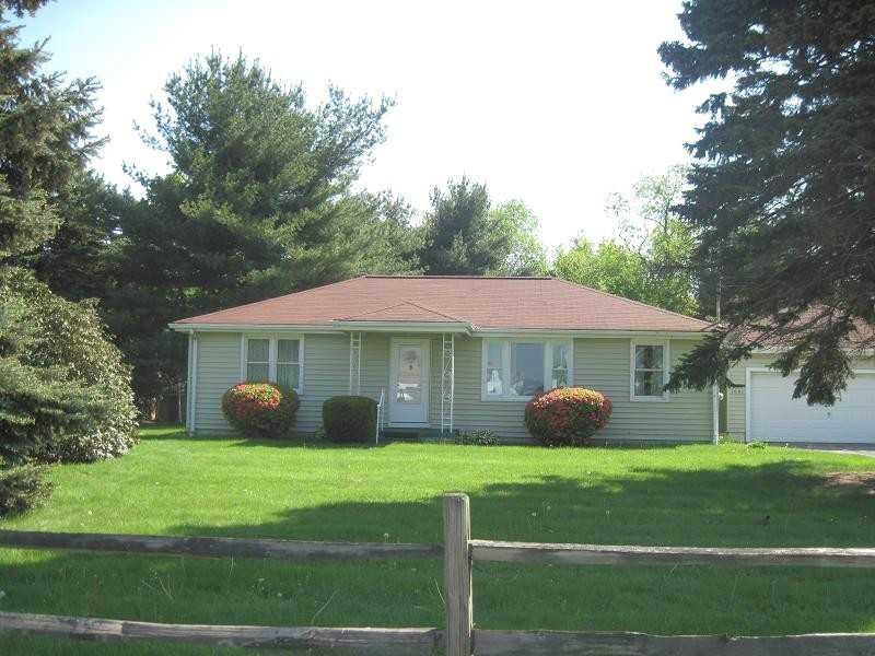 Exterior Front. Welcome Home!  The split rail fenc