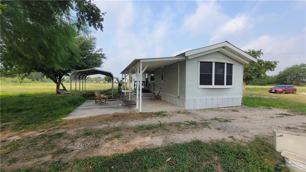 View of home's exterior featuring a yard
