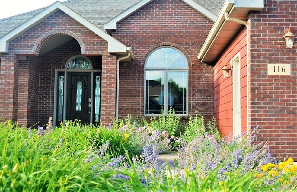 Front with Landscaping