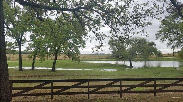 View of the Leuke Ranch across the front pond.