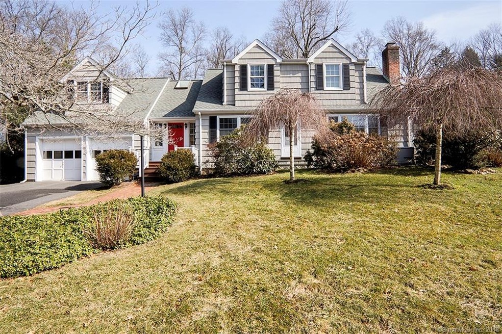 Charming expanded Cape Colonial on beautiful priva