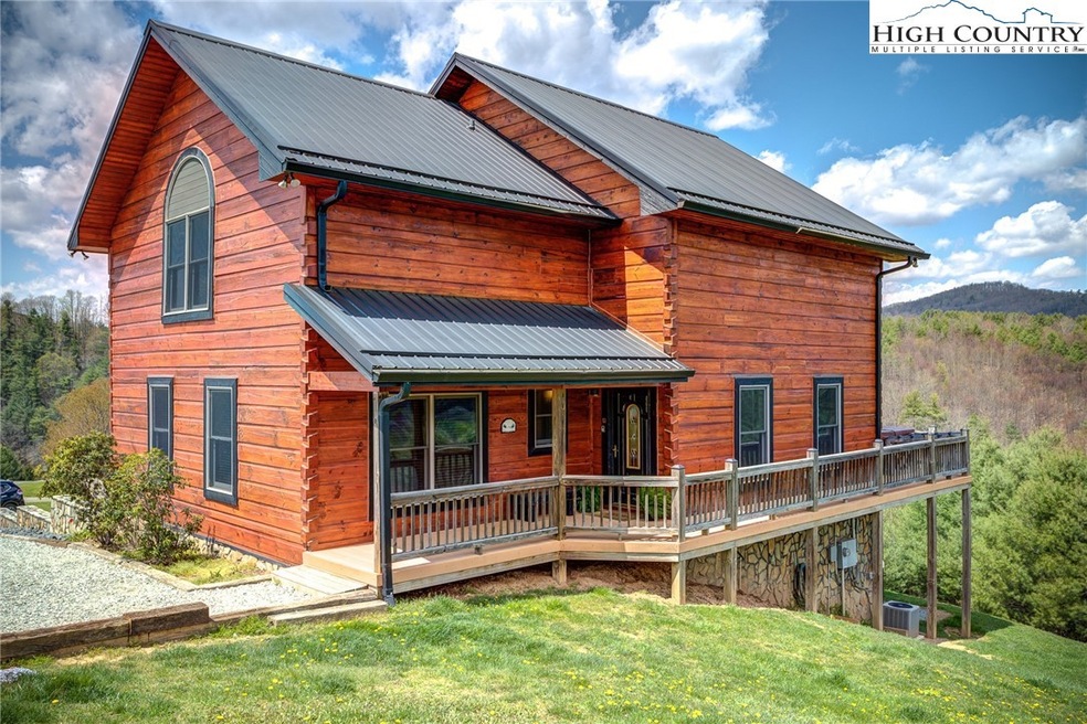 Beautiful and well-maintained true log cabin with