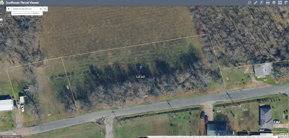 Map location