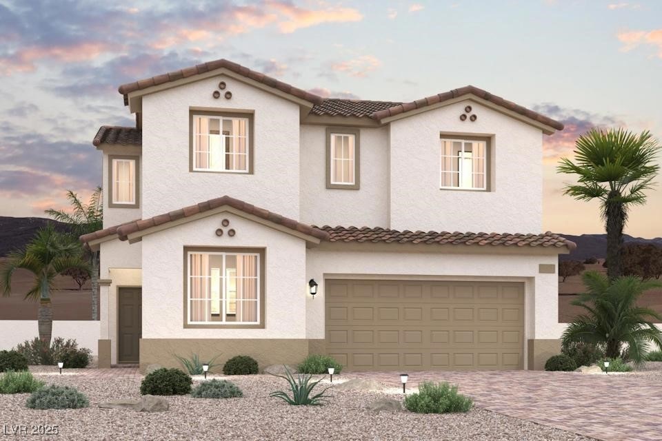 Plan 2119 - Spanish Mission Elevation ~ Rendering
