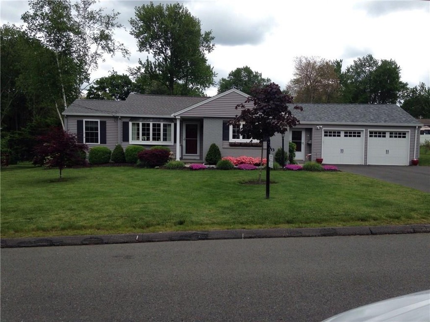 Front yard professionally landscaped