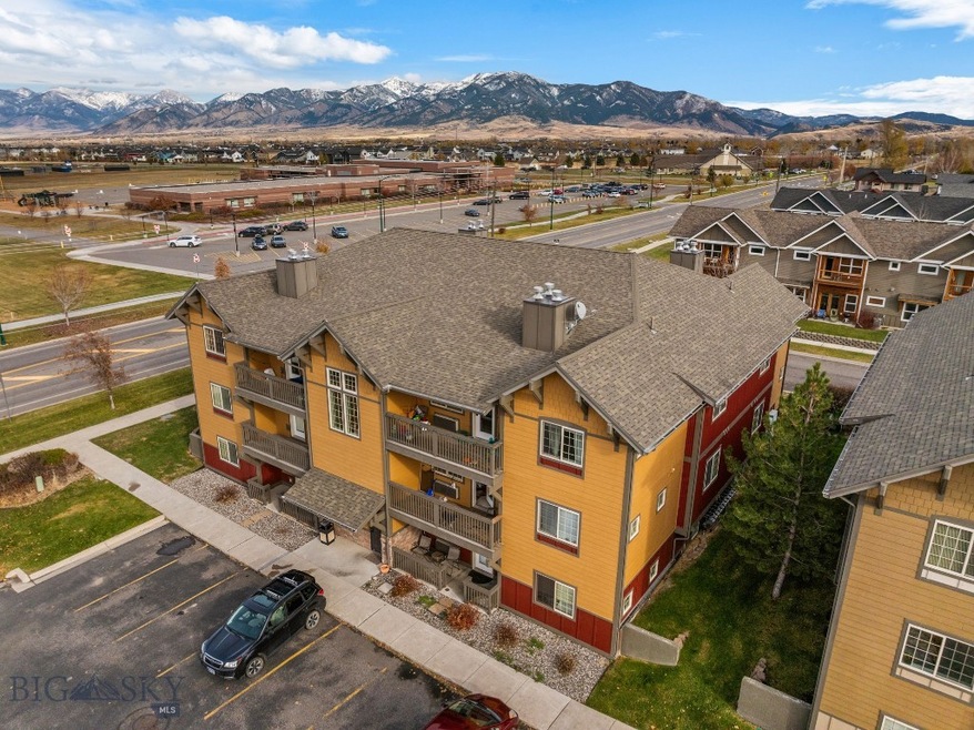 Drone / aerial view of 4645 featuring the mountain