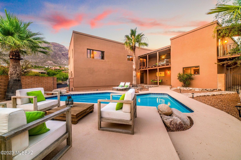 Backyard with Mountain Views