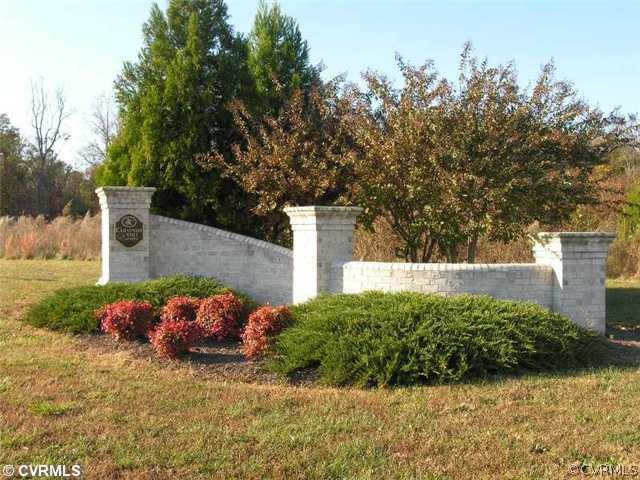 Exterior Front - Photo of the Entrance Way for this Subdivision, Chestnut Hill Estates.  Pretty 12 lot private subdivision with paved road.