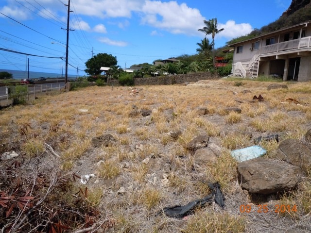 Large Vacant lot.