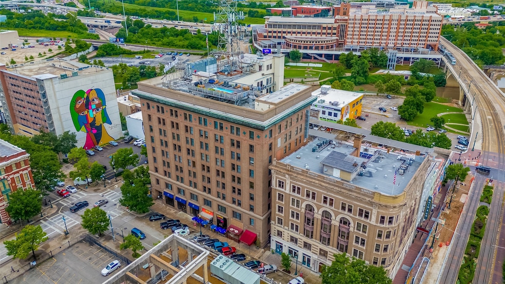 The Bayou Lofts was originally constructed in 1910