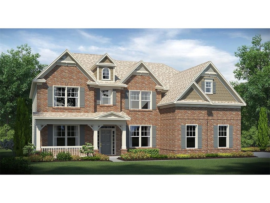 Rendering of Avalon C - 3 Car Garage Side Entry