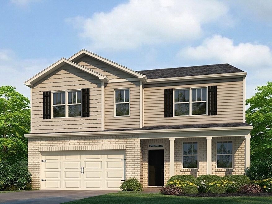 The Hanover Elevation FK at Glen at Kensington in 