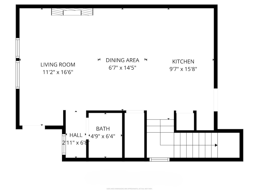 View of floor plan / room layout