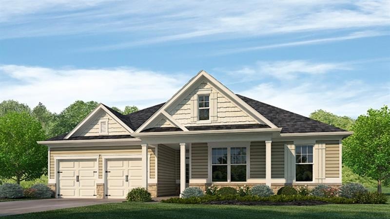 Color Rendering. Not actual home. Sample same plan