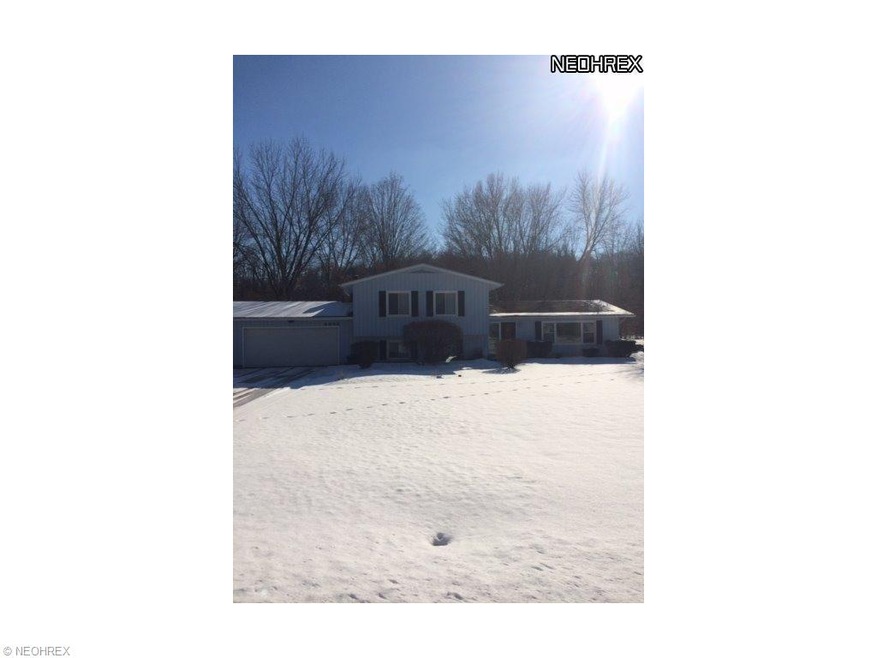 3 bedroom split level with 2 car attached garage. 
