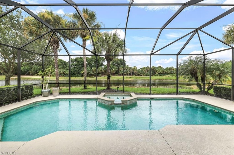 View of pool featuring an in ground hot tub and a 