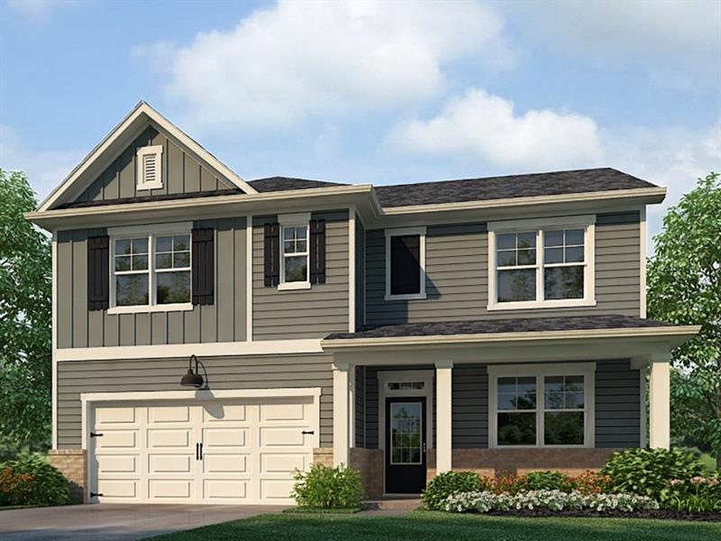 Color Rendering. Not actual home. Sample same plan