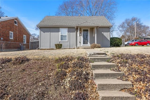 Home sits up off the street