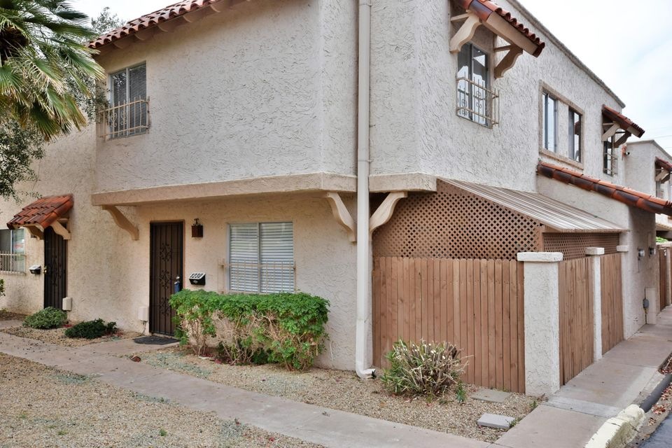 front of the home
