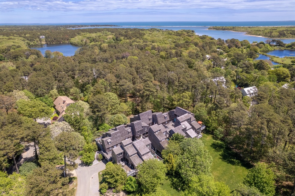 End unit abuts a large park area