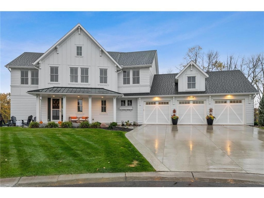 Beautiful Creek Hill built two story home in the W