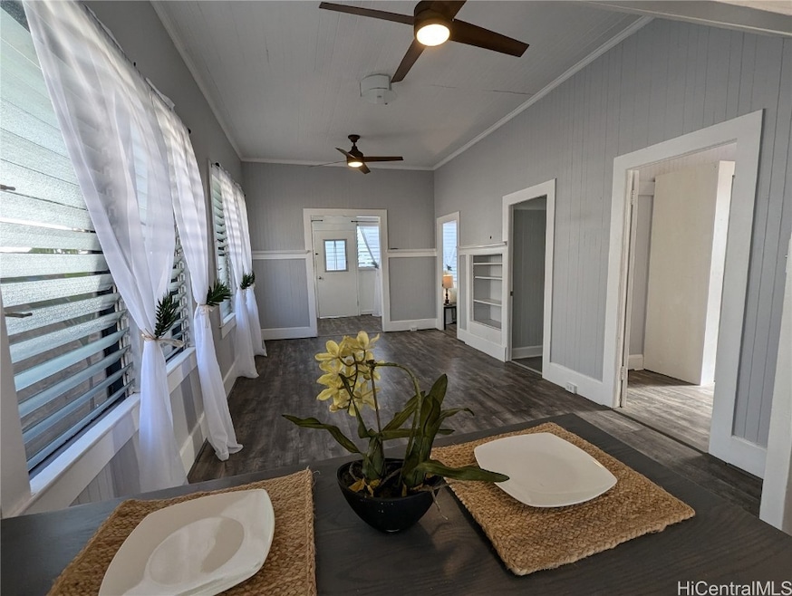 Kitchen Pass-thru to Living Area