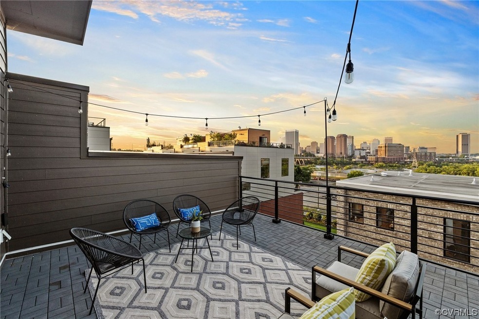 Top level terrace has breathtaking views.