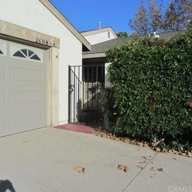 Entrance into your gated patio