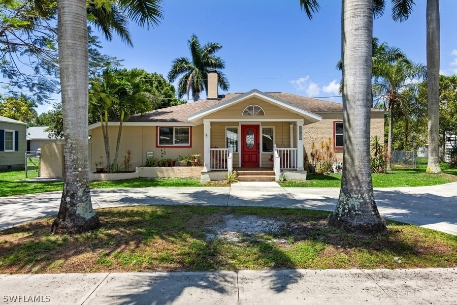 Nestled among 9 Royal Palm Trees