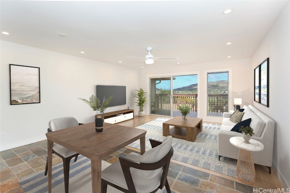 Expansive Dining and Living area overlooking Encha