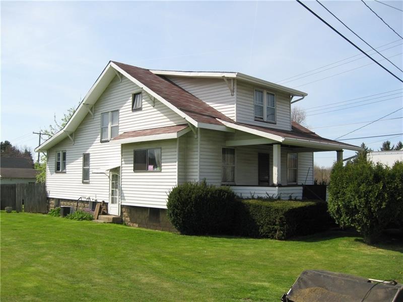 Side view of the house