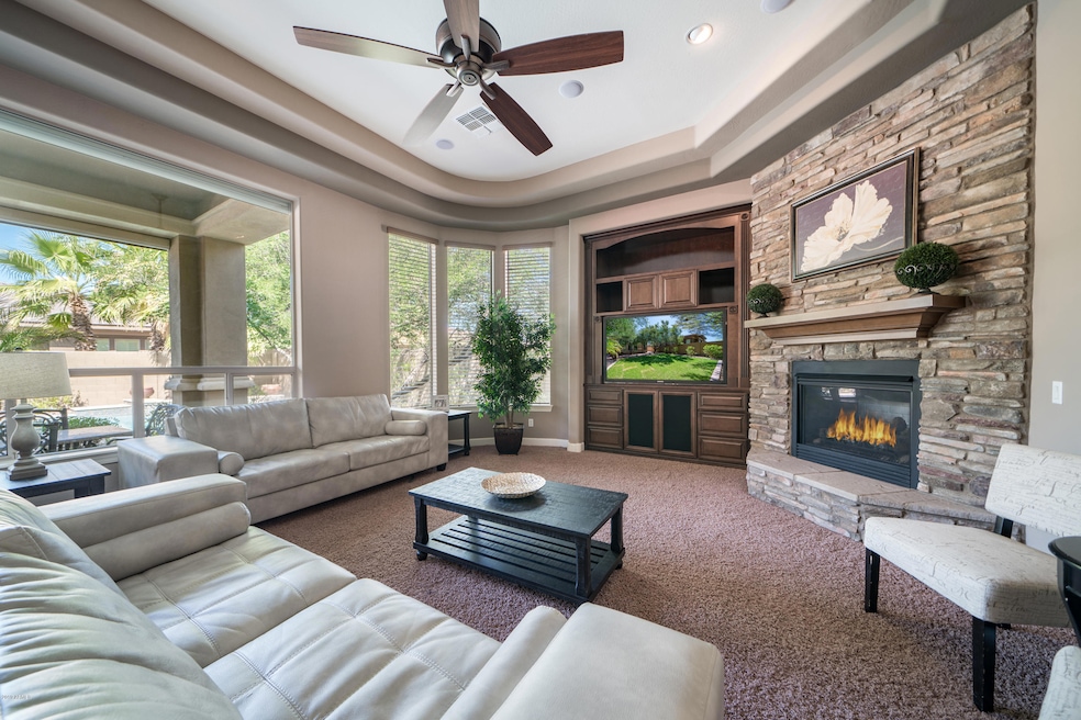 Family w/ Built In Media Center