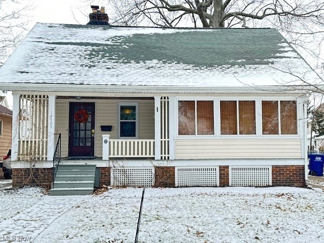 Welcome to charming Lakewood!  This home is a four bedroom, Cape Cod with covered porch.