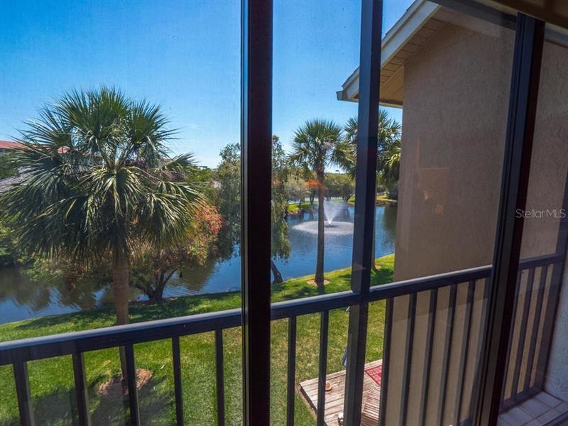 Lake views from balcony
