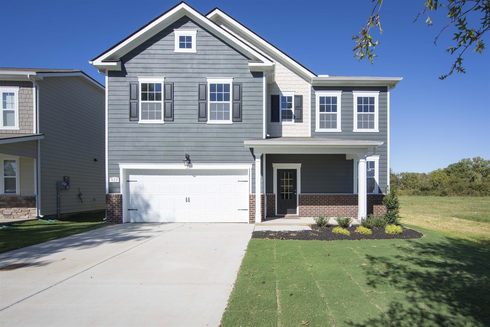 One option of exterior.  Hardiboard exterior gives a warm, homey feel  All photos are of a similar property, not the listed property.