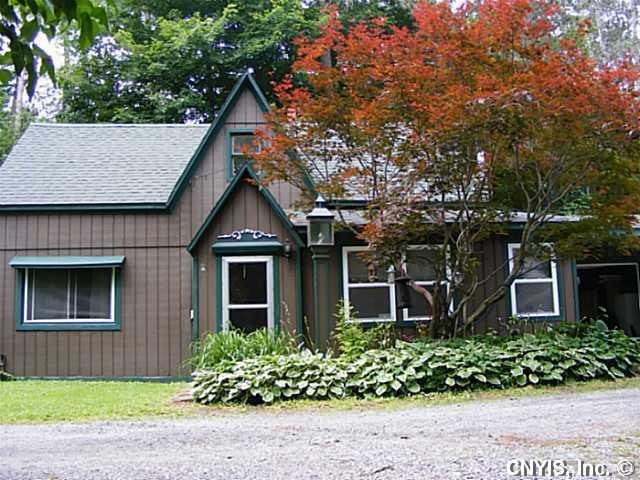 Exterior Front. Home has waterfront view with 15 X
