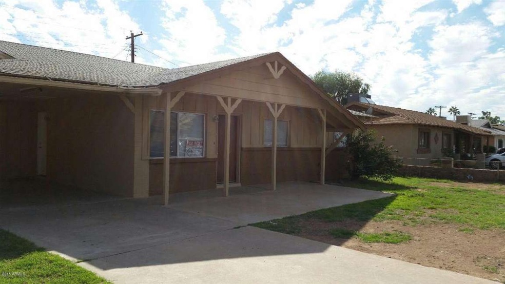 front of home